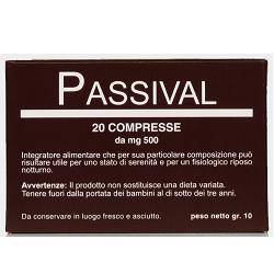 PASSIVAL ESTRATTO ERBORISTICO 20 COMPRESSE - Farmapre