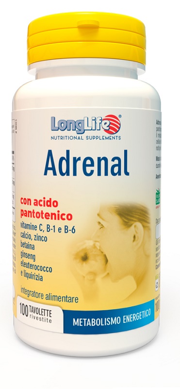 LONGLIFE ADRENAL 100 TAVOLETTE MASTICABILI RIVESTITE - Farmapre
