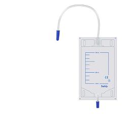 SACCA DI DRENAGGIO DA GAMBA PER INCONTINENZA TUBO 10 CM 10 PEZZI - Farmapre