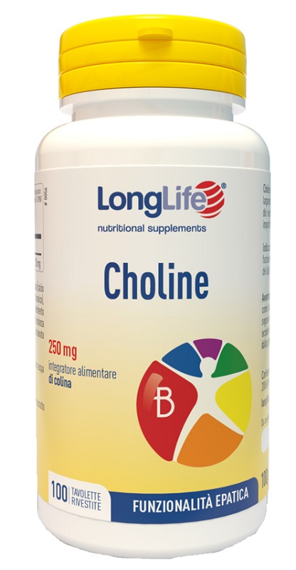LONGLIFE CHOLINE 100 TAVOLETTE RIVESTITE - Farmapre