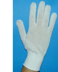 GUANTO IN COTONE BIANCO 7,5 - Farmapre