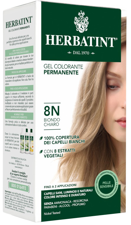 HERBATINT 8N BIONDO CHIARO 150 ML - Farmapre