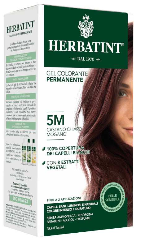 HERBATINT 5M CASTANO CHIARO MOGANO 150 ML - Farmapre