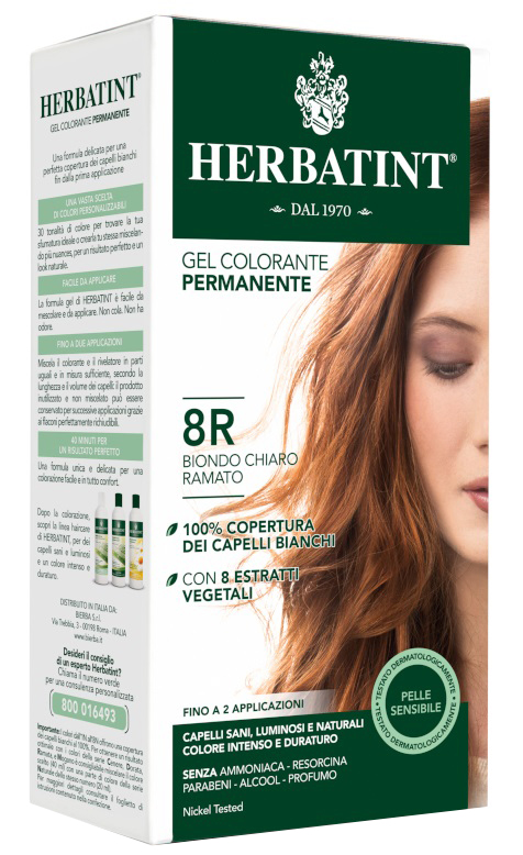 HERBATINT 8R BIONDO CHIARO RAMATO 150 ML - Farmapre