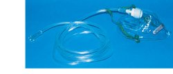 MASCHERA PER OSSIGENOTERAPIA MEDIA CONCENTRAZIONE CON 2 TUBI PROLUNGA 2 METRI - Farmapre