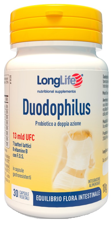 LONGLIFE DUODOPHILUS 30 CAPSULE VEGETALI - Farmapre