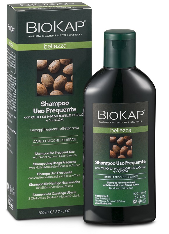 BIOKAP BELLEZZA SHAMPOO USO FREQUENTE 200 ML BIOSLINE - Farmapre