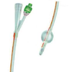CATETERE FOLEY IN SILICONE TRASPARENTE A 2 VIE CON PALLONCINO 5-10ML DIAMETRO CH20 6,66MM LUNGHEZZA 40CM - Farmapre