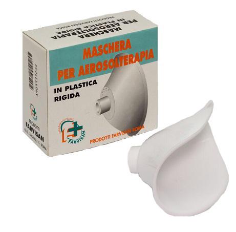 MASCHERA IN PLASTICA. RICAMBIO PER AEROSOLTERAPIA - Farmapre