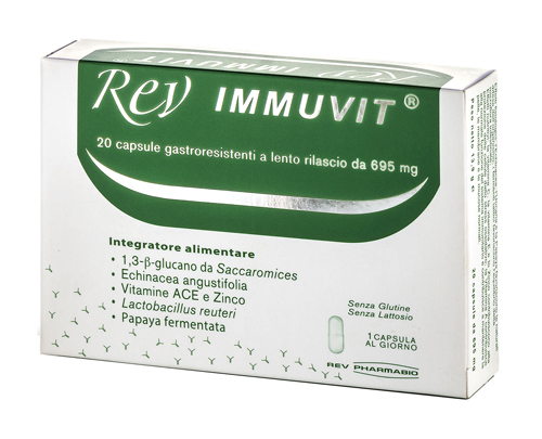 REV IMMUVIT 20 CAPSULE - Farmapre