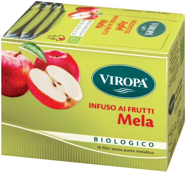 VIROPA INFUSO AI FRUTTI MELA BIO 15 FILTRI - Farmapre