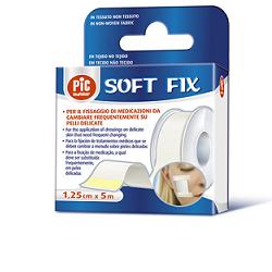 CEROTTO IN ROCCHETTO PIC SOFT FIX TESSUTO NON TESSUTO 5X500 CM CON FUSTELLA - Farmapre