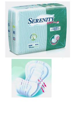 PANNOLONE PER INCONTINENZA A MUTANDINA SERENITY SOFTDRY+ ALOE MAXI LARGE 15 PEZZI - Farmapre