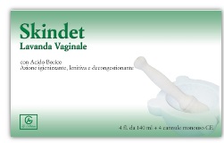 SKINDET LAVANDA VAGINALE 4 FLACONI 140 ML + 4 CANNULE MONOUSO IN BLISTER - Farmapre
