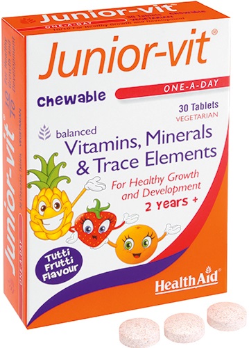 JUNIORVIT BLISTER 30 TAVOLETTE MASTICABILI - Farmapre