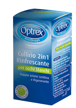 GOCCE OCULARI OPTREX ACTIDROPS 2IN1 RINFRESCANTE OCCHI STANCHI 1 PEZZO - Farmapre