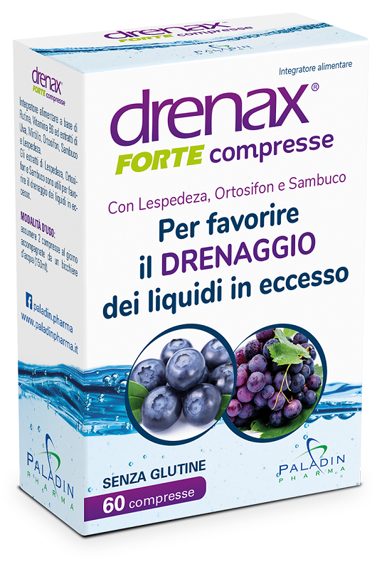 DRENAX FORTE MIRTILLO 60 COMPRESSE - Farmapre