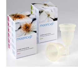 COPPETTA MESTRUALE MOONCUP TAGLIA A GRANDE PER DONNE CON PIU' DI 30 ANNI - Farmapre