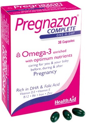 PREGNAZON COMPLETE 30 CAPSULE - Farmapre