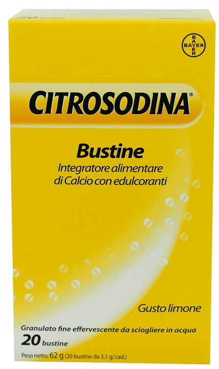 CITROSODINA 20 BUSTINE GRANULATO EFFERVESCENTE - Farmapre