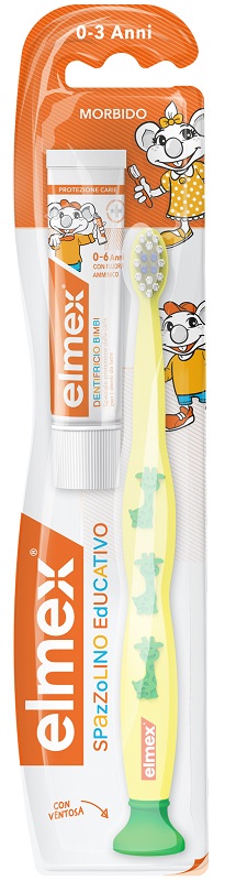 ELMEX SPAZZOLINO BIMBI EDUCATIVO NEW 0-3 ANNI - Farmapre