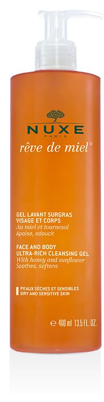 NUXE REVE DE MIEL GEL DETERGENTE VISO E CORPO 400 ML - Farmapre