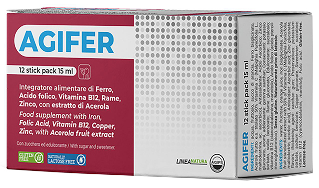 AGIFER 15 STICK 15 ML - Farmapre