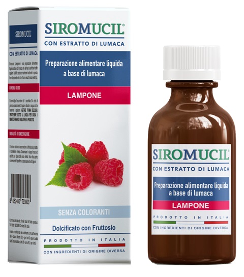 SIROMUCIL PREPARATO ALIMENTARE CON ESTRATTO DI LUMACA AL LAMPONE 150 ML - Farmapre