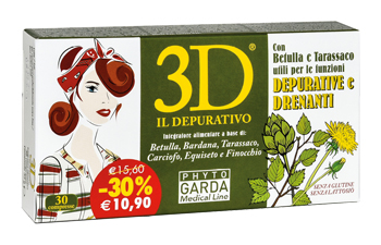 3D IL DEPURATIVO 30 COMPRESSE - Farmapre