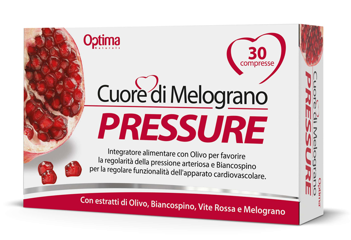 CUORE DI MELOGRANO PRESSURE 30 COMPRESSE 1 G - Farmapre