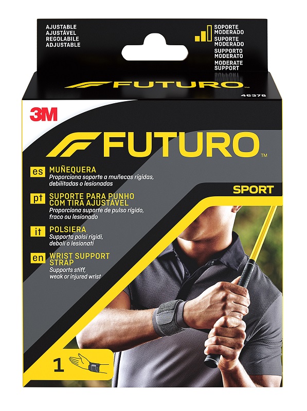 POLSINO ELASTICO UNIVERSALE FUTURO SPORT NERO - Farmapre