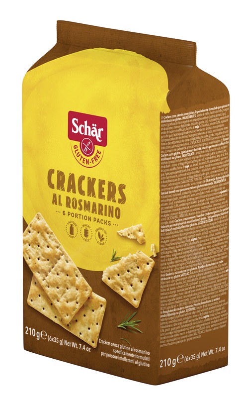 SCHAR CRACKERS AL ROSMARINO 6 CONFEZIONI DA 35 G - Farmapre