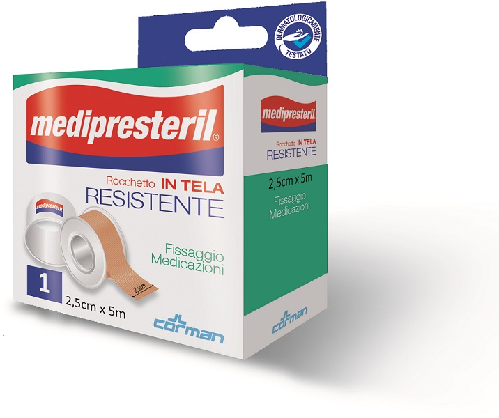 CEROTTO IN ROCCHETTO IN TELA MEDIPRESTERIL 5X250CM - Farmapre