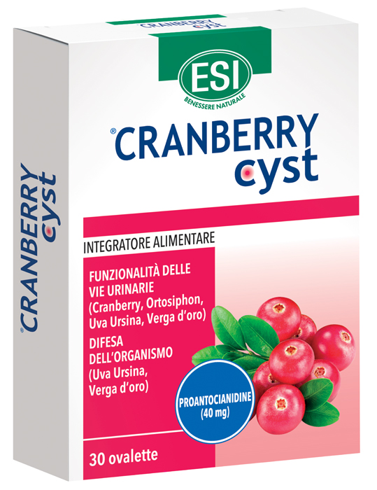 ESI CRANBERRY CYST 30 OVALETTE - Farmapre