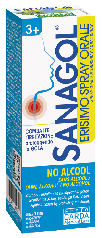 SANAGOL SPRAY ERISIMO SENZA ALCOOL 20 ML - Farmapre