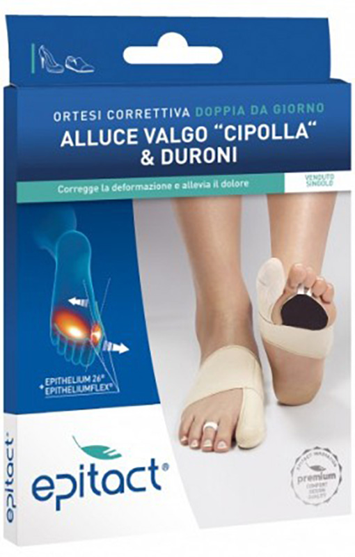 ORTESI CORRETTIVA EPITACT DP SINISTRA TAGLIA SMALL 1 PEZZO - Farmapre