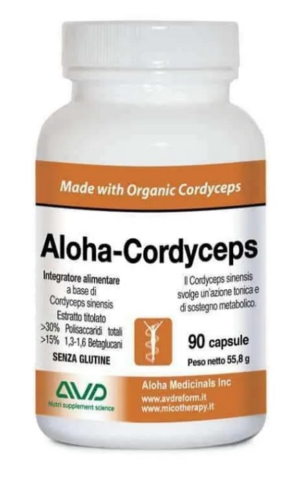 ALOHA CORDYCEPS 90 CAPSULE - Farmapre