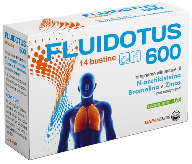 FLUIDOTUS 600 14 BUSTINE - Farmapre