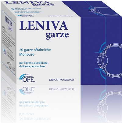 LENIVA GARZE OFTALMICHE 20 PEZZI - Farmapre