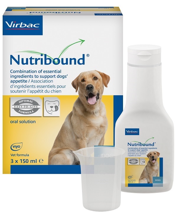 NUTRIBOUND SOLUZIONE ORALE APPETIBILE PER CANE 3 FLACONI DA 150 ML - Farmapre