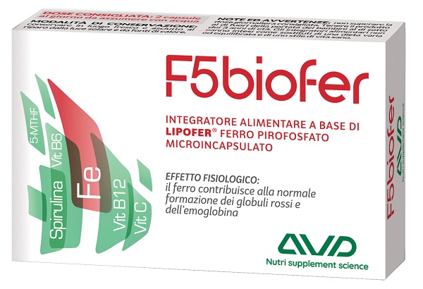 F5 BIOFER 30 CAPSULE BLISTER 14,8 G - Farmapre