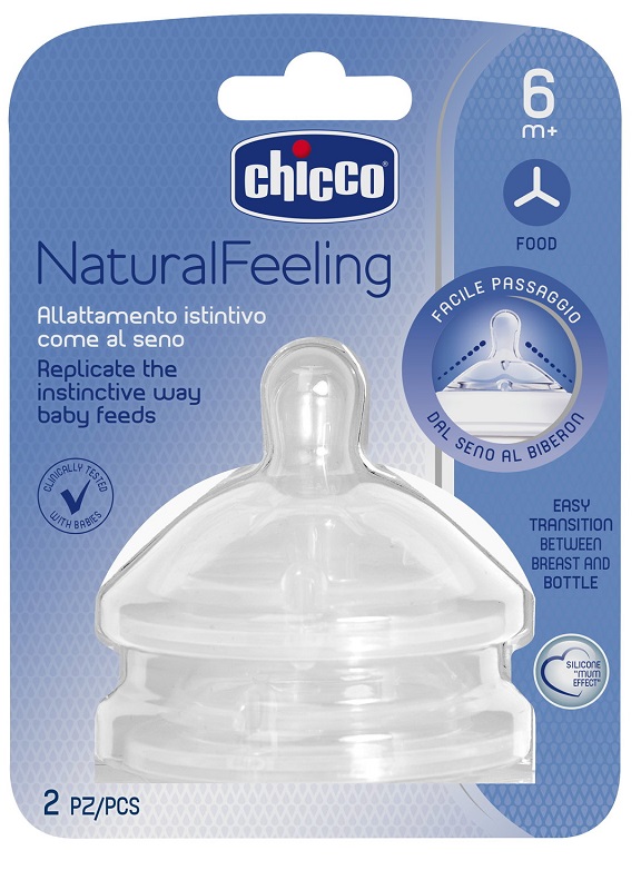 CHICCO TETTARELLA STEPUP NEW 6M+ FLUSSO PAPPA - Farmapre