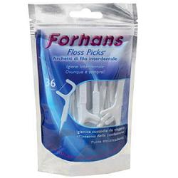 FORHANS ARCHETTI INTERDENTALI FLOSS PICKS 36PZ - Farmapre