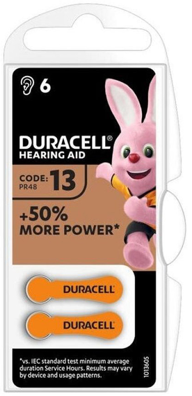 DURACELL EASY TAB 13 ARANCIO BATTERIA PER APPARECCHIO ACUSTICO - Farmapre