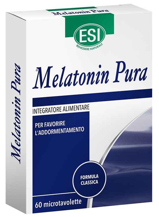 ESI MELATONIN PURA 60 MICROTAVOLETTE - Farmapre