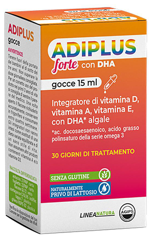 ADIPLUS FORTE CON DHA GOCCE FLACONCINO 15 ML - Farmapre