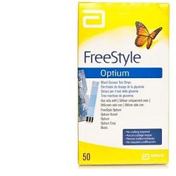STRISCE MISURAZIONE GLICEMIA FREESTYLE OPTIUM TEST STRIPS 50 PEZZI SENZA CALIBRAZIONE - Farmapre