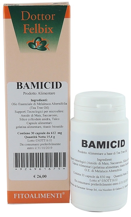 BAMICID 30 CAPSULE - Farmapre