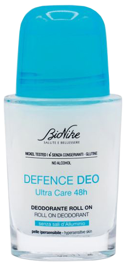 DEFENCE DEO ULTRA CARE ROLL-ON SENZA SALI D'ALLUMINIO 50 ML - Farmapre