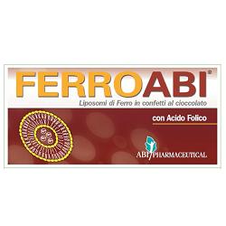 FERROABI 20 CONFETTI OROSOLUBILI AL CIOCCOLATO BLISTER 30 G - Farmapre